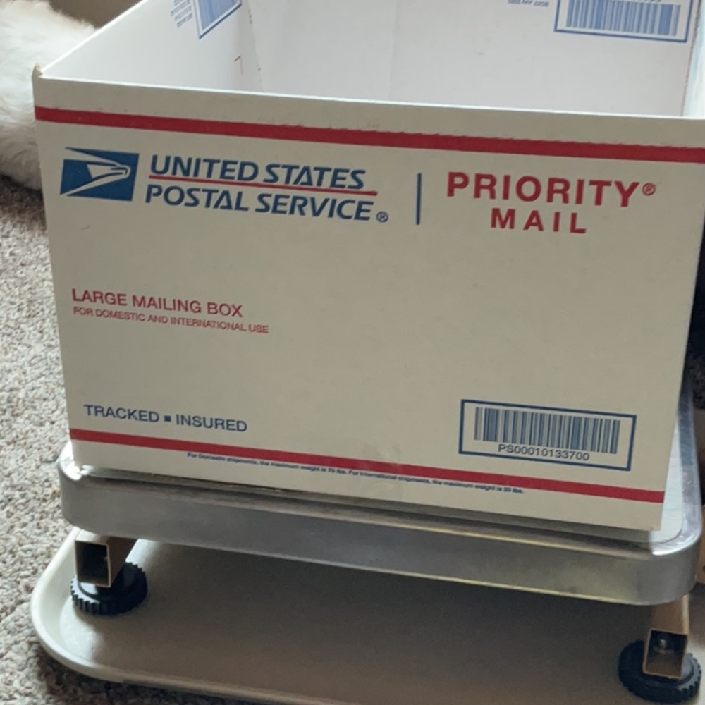 Extra shipping label 5 lb.